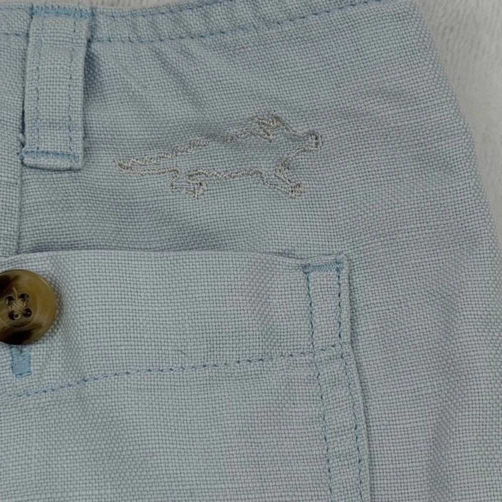 Horny Toad Womens Light Blue Linen Cotton Blend Hiking Casual Shorts Size 10 - Picture 4 of 11